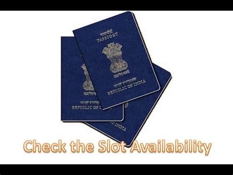 passport available slots|Here's the available slots for Nov .